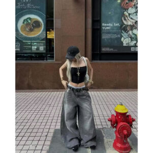 Quần Jean Nữ MIAA ống siêu rộng chất vải denim NAM NỮ phong cách trẻ trung HOTTREND 2025